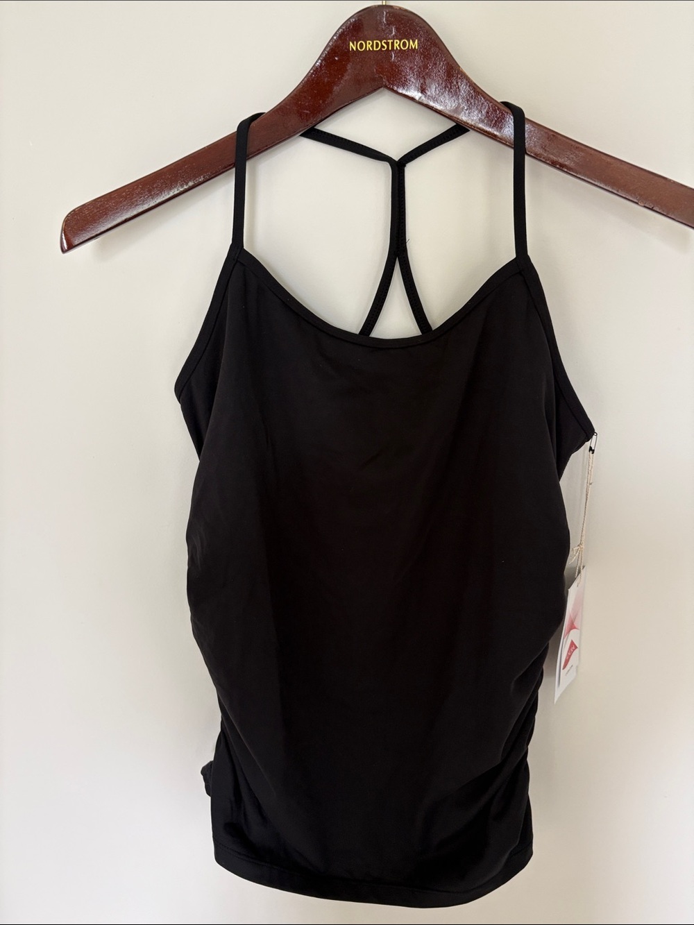 Strappy Back Black Women's Camisole
